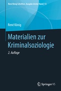 Cover: Materialien zur Kriminalsoziologie - Springer VS