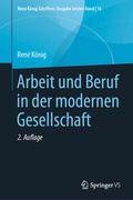 Cover: Arbeit und Beruf in der modernen Gesellschaft - Springer VS