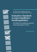 Cover: Evaluation: Standards in unterschiedlichen Handlungsfeldern - Waxmann