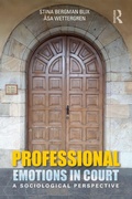 Cover: Professional Emotions in Court - Routledge