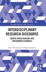 Cover: Interdisciplinary Research Discourse - Routledge
