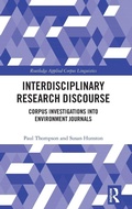 Cover: Interdisciplinary Research Discourse - Routledge