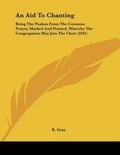 Cover: An Aid To Chanting - Kessinger Publishing