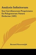 Cover: Analysis Infinitorum - Kessinger Publishing