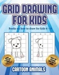 Cover: Books on how to draw for kids 6 - 8 (Learn to draw cartoon animals) - Best Activity Books for Kids
