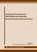 Cover: Industrial Processes of Multi-Material Assembly - Trans Tech Publications Ltd
