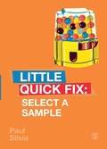 Cover: Select a Sample - SAGE Publications Ltd