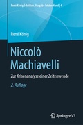Cover: Niccol&ograve; Machiavelli - Springer VS
