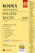 Bild: KODEX Polizeirecht 2020 - LexisNexis Verlag ARD ORAC GmbH