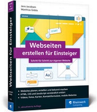 Abbildung von: Webseiten erstellen für Einsteiger - Rheinwerk