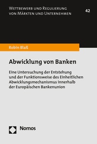 Abbildung von: Abwicklung von Banken - Nomos