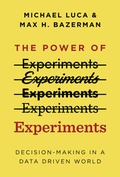 Cover: The Power of Experiments - MIT Press