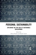 Cover: Personal Sustainability - Routledge