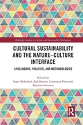 Cover: Cultural Sustainability and the Nature-Culture Interface - Routledge