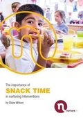 Cover: The importance of snack time in nurturing interventions - The Nurture Group Network Limited
