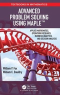 Cover: Advanced Problem Solving Using Maple - CRC Press