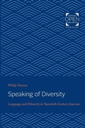 Cover: Speaking of Diversity - Johns Hopkins University Press