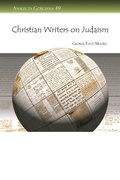 Cover: Christian Writers on Judaism - Gorgias Press