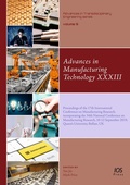 Cover: Advances in Manufacturing Technology XXXIII - IOS Press,US