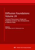 Cover: Transport Phenomena in Single and Multiphase Systems: New Developments at Different Fields - Trans Tech Publications Ltd