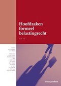 Cover: Hoofdzaken formeel belastingrecht - Boom juridisch