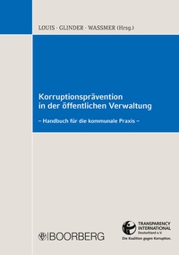 Abbildung von: Korruptionsprävention in der öffentlichen Verwaltung - Boorberg