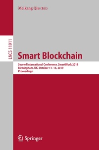 Abbildung von: Smart Blockchain - Springer