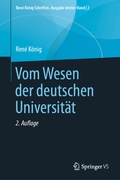 Cover: Vom Wesen der deutschen Universit&auml;t - Springer VS