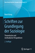 Cover: Schriften zur Grundlegung der Soziologie - Springer VS