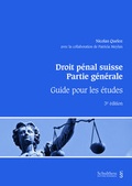 Cover: Droit p&eacute;nal suisse. Partie g&eacute;n&eacute;rale - Schulthess Juristische Medien