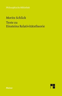 Abbildung von: Texte zu Einsteins Relativitätstheorie - Meiner