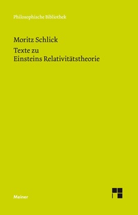 Abbildung von: Texte zu Einsteins Relativitätstheorie - Meiner