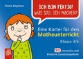 Cover: Eine Kartei f&uuml;r den Matheunterricht - Klasse 3/4 - Verlag an der Ruhr