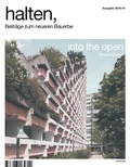 Cover: halten, Beitr&auml;ge zum neueren Bauerbe 2019 01 - Geym&uuml;ller Verlag f&uuml;r Architektur