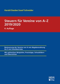 Abbildung von: Steuern für Vereine von A-Z 2019/2020 - HDS