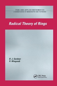 Enlarge image Cover: Radical Theory of Rings - CRC Press