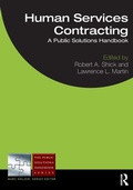 Cover: Human Services Contracting - Routledge