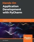 Cover: Hands-On Application Development with PyCharm - Packt Publishing