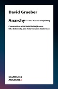 Cover: Anarchy-In a Manner of Speaking - Diaphanes