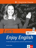 Cover: Let's Enjoy English B1 Grammar Course - Klett