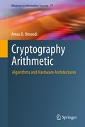 Cover: Cryptography Arithmetic - Springer