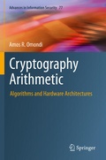 Cover: Cryptography Arithmetic - Springer