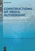 Cover: Constructions of Media Authorship - De Gruyter
