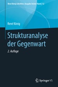 Cover: Strukturanalyse der Gegenwart - Springer VS