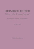 Cover: Missa Ave Verum Corpus. Horn - BoD - Books on Demand