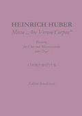 Cover: Missa Ave Verum Corpus. Chorpartitur - BoD - Books on Demand