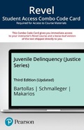 Cover: Revel for Juvenile Delinquency (Justice Series) -- Combo Access Card - Pearson