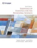 Cover: Essentials of Statistics for the Behavioral Sciences - Wadsworth Publishing Co Inc