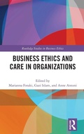 Cover: Business Ethics and Care in Organizations - Routledge