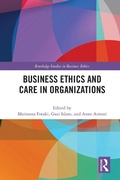 Cover: Business Ethics and Care in Organizations - Routledge